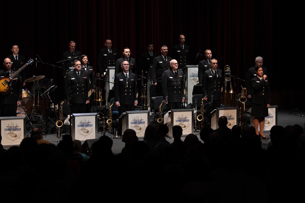 U.S. Navy Band Commodores performs in Columbus