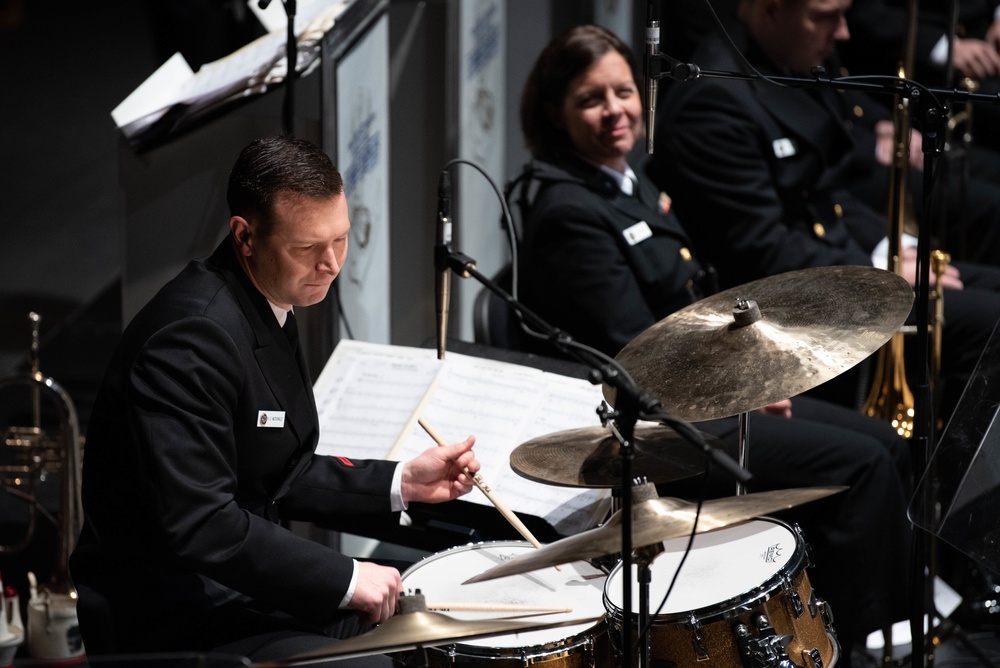 U.S. Navy Band Commodores performs in Columbus