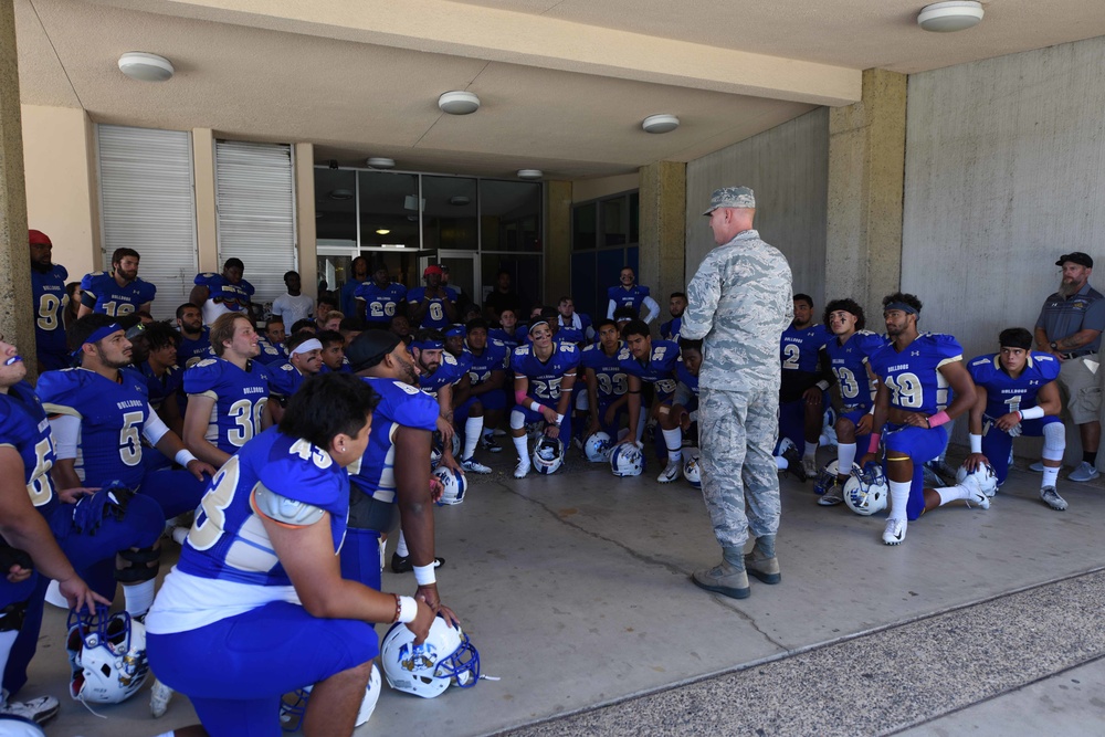 Military Appreciation Football Game