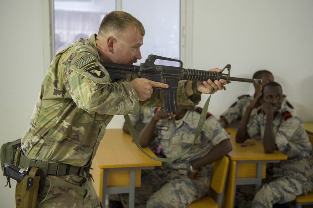 CLDJ Task Force Shares CQB Techniques