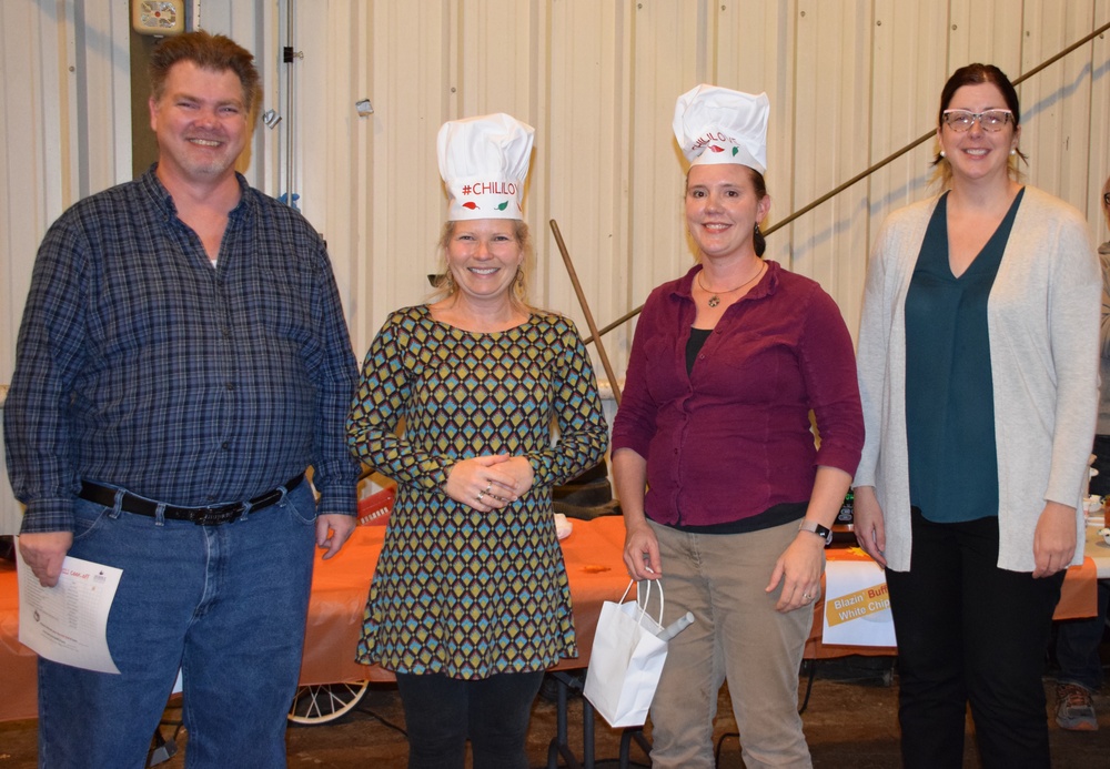 Buffalo District Employees Participate in AFGE Local 2930's lunchtime Chili Cookoff to Support Hospice
