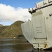 SS Wright (T-AVB-3) arrives in Norway during Trident Juncture 18