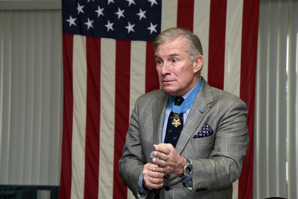 105th AW hosts Medal of Honor recipient