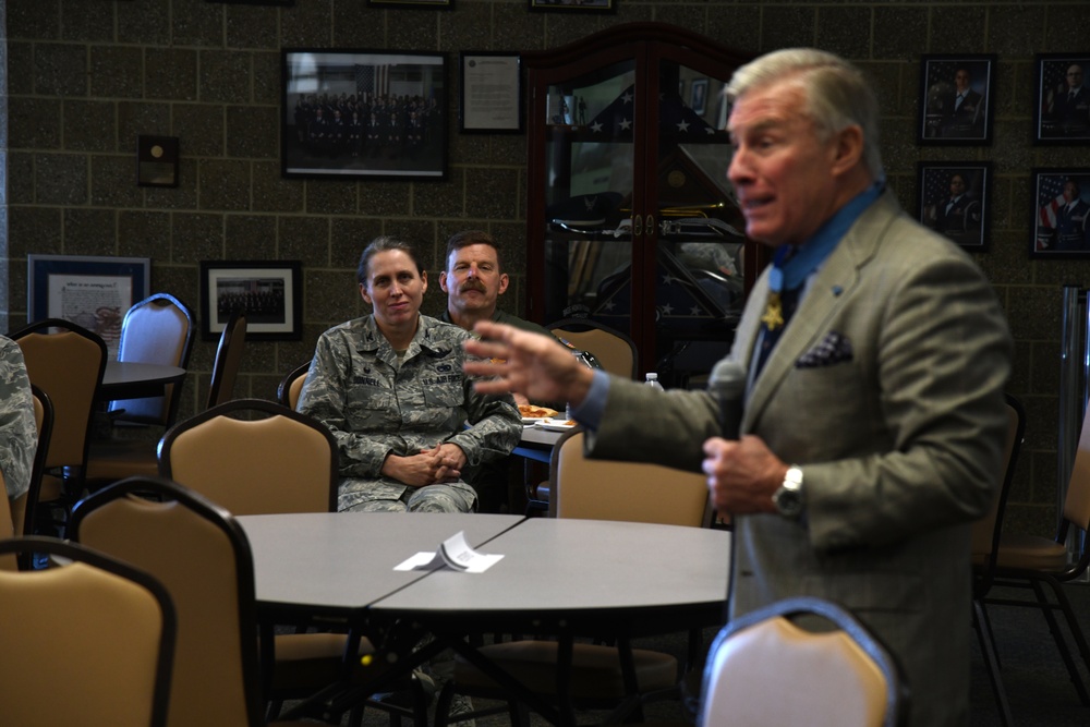 105th AW hosts Medal of Honor recipient