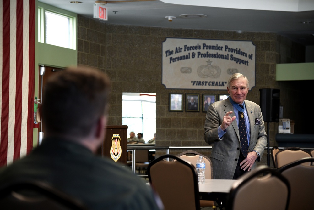 105th AW hosts Medal of Honor recipient