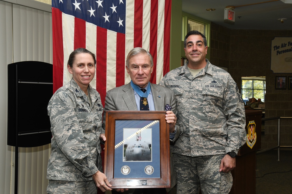 105th AW hosts Medal of Honor recipient
