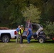 Unloading trees to plant