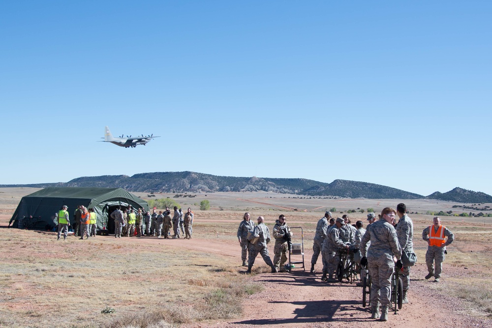 302nd AW conducts exercise to sharpen expeditionary skills