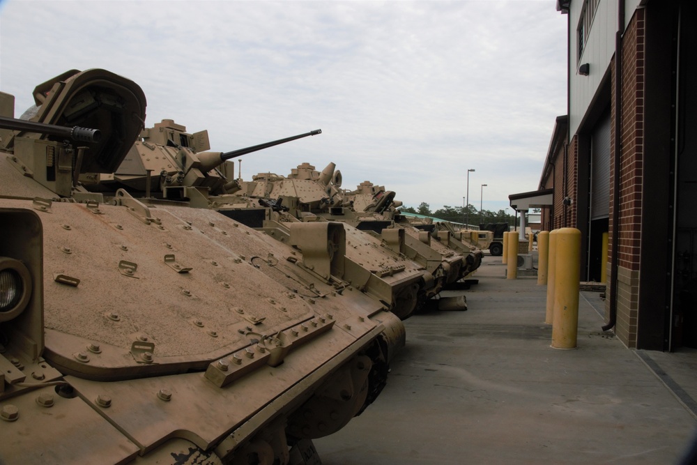 3-15 Commences Bradley Fighting Vehicle Annual Services