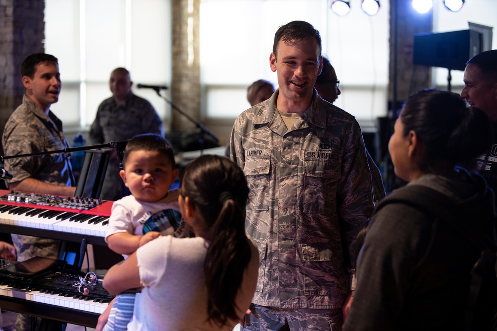 USAFA band thanks local communities for their support