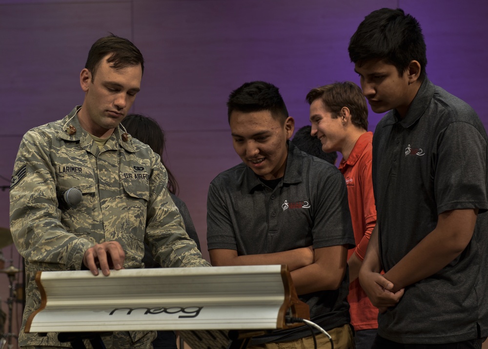 USAFA band thanks local communities for their support