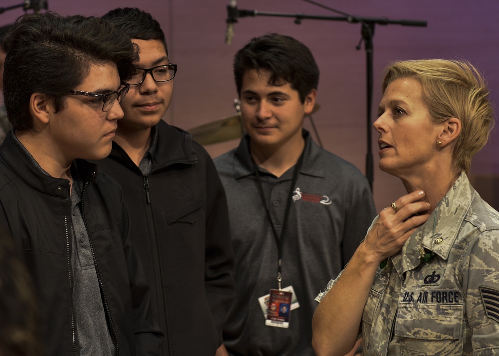 USAFA band thanks local communities for their support