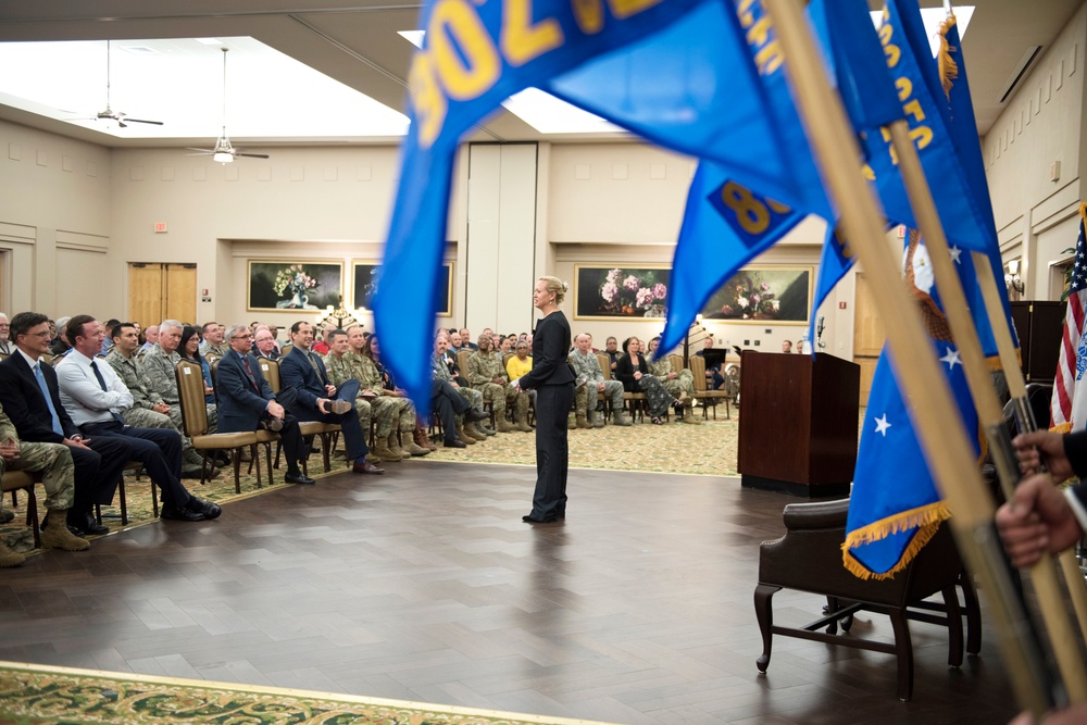 502d Civil Engineer Group Activation Ceremony