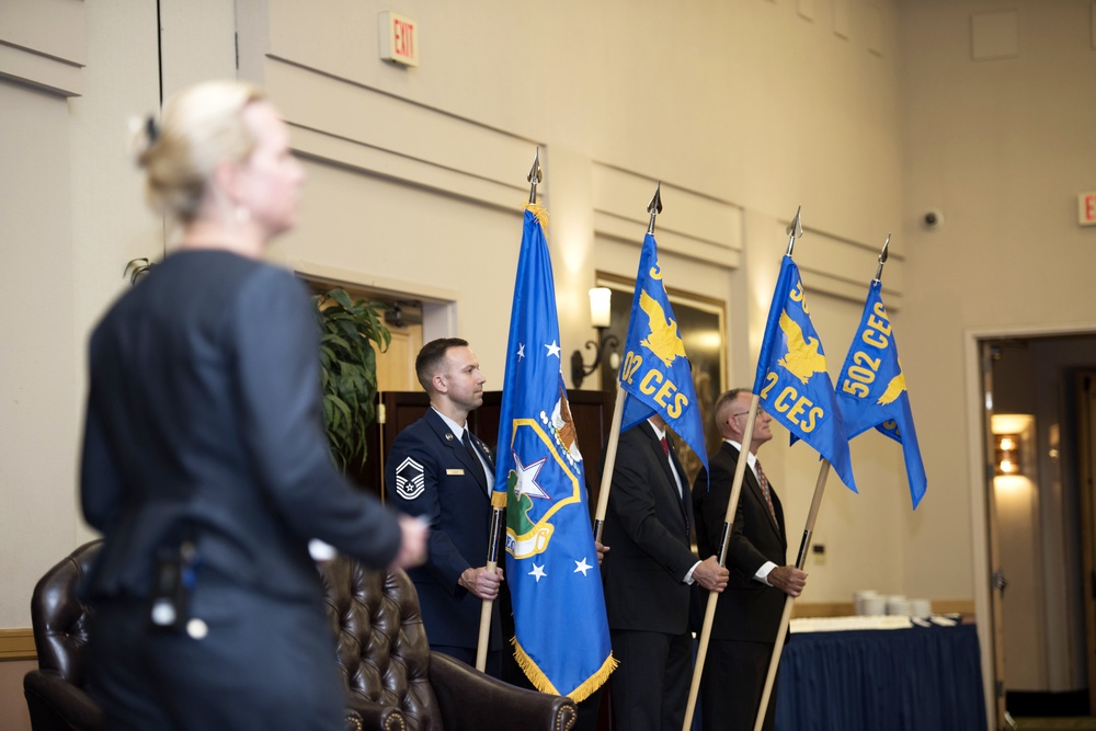 502d Civil Engineer Group Activation Ceremony