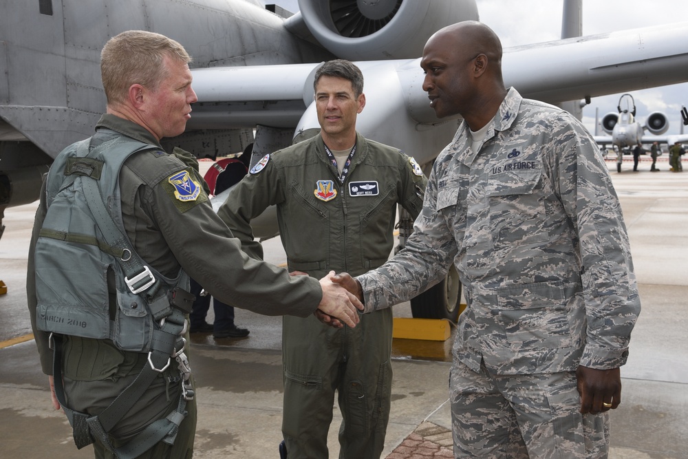 12th Air Force commander visits Team Tinker