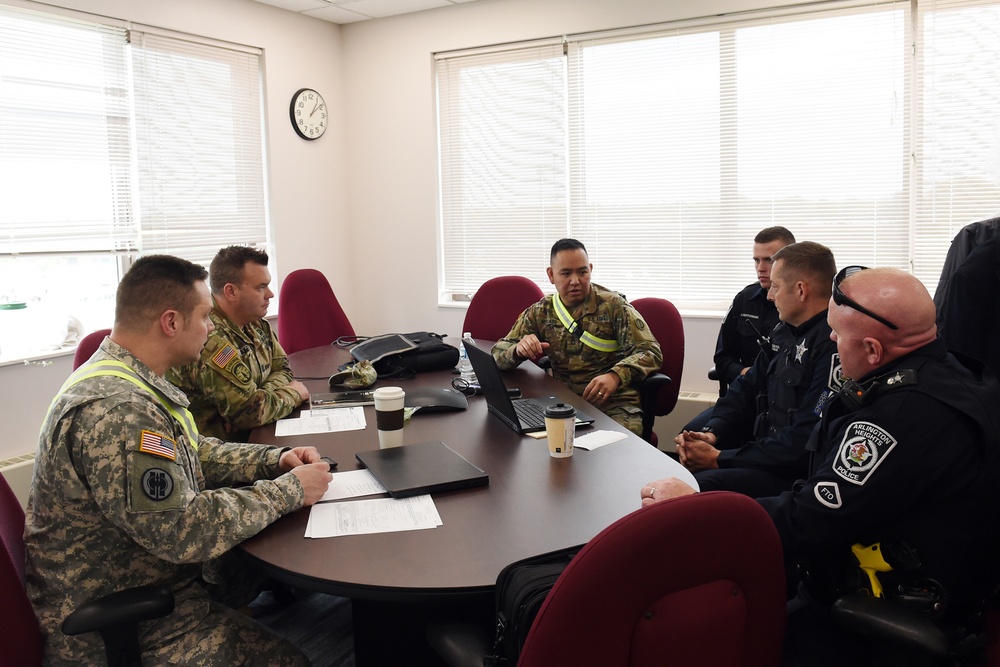 Army Reserve Chicago-based command partner with local police for Active Shooter exercise