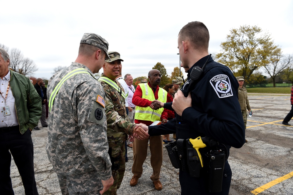 Army Reserve Chicago-based command partner with local police for Active Shooter exercise