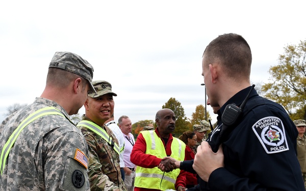 Army Reserve Chicago-based command partner with local police for Active Shooter exercise