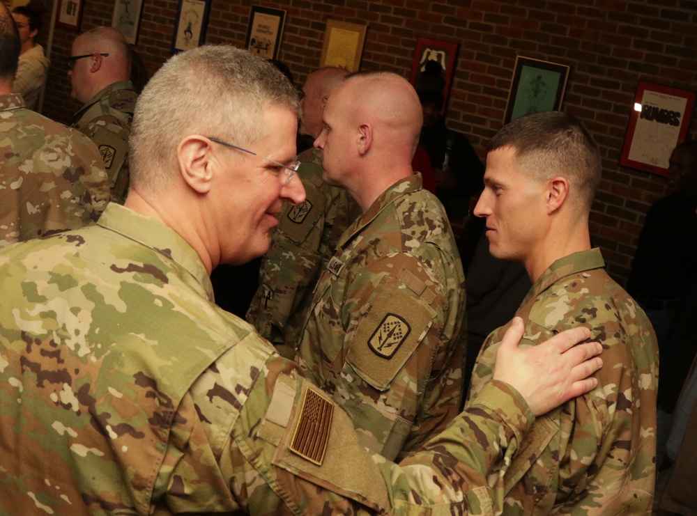 Ohio National Guard air defense artillery brigade headquarters deploying to Germany to support European Deterrence Initiative