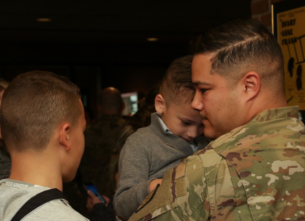 Ohio National Guard air defense artillery brigade headquarters deploying to Germany to support European Deterrence Initiative