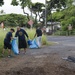 Navy Sailors Clean Bike Path