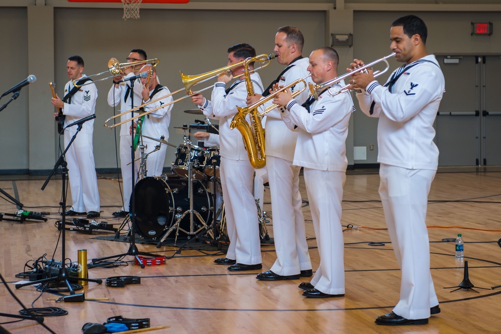 Navy Band Southeast Performs at After School Program