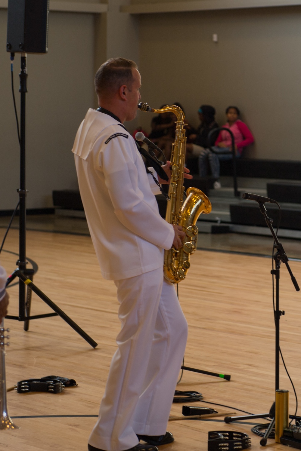 Navy Band Southeast Performs at After School Program