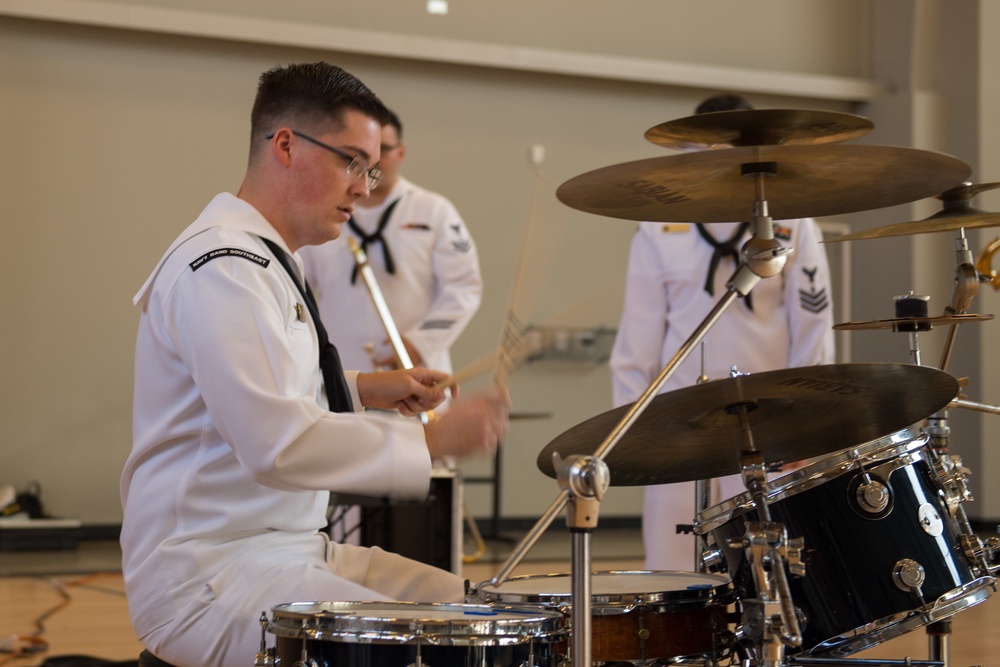 Navy Band Southeast Performs at After School Program