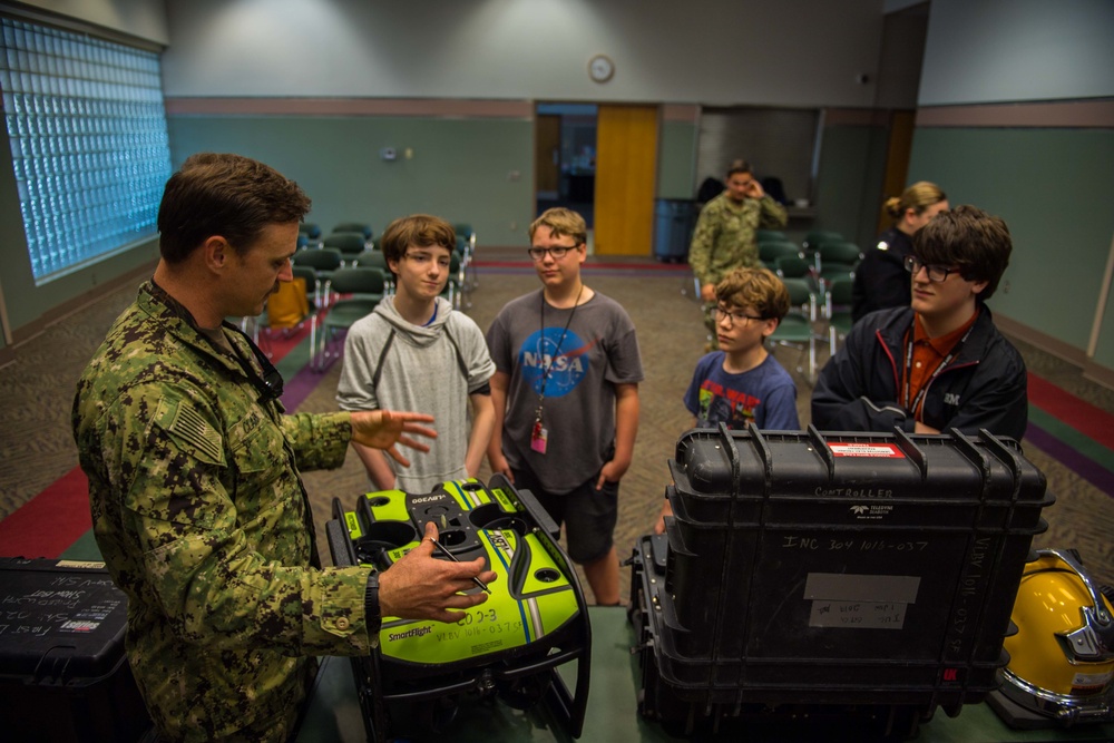 EOD Visits Broadmoor Library STEM Event