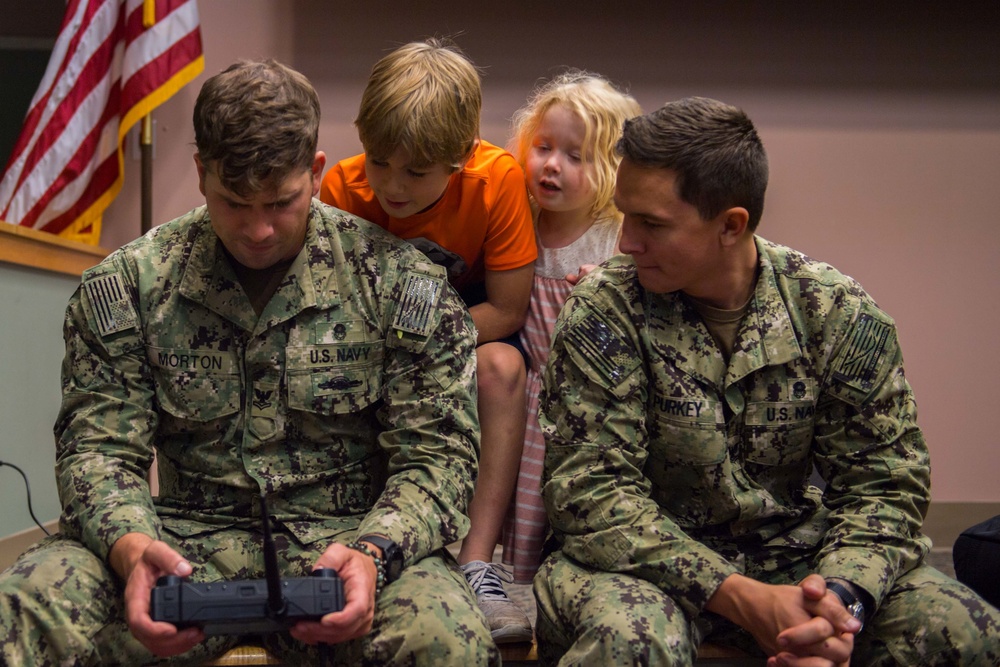 EOD Visits Broadmoor Library STEM Event