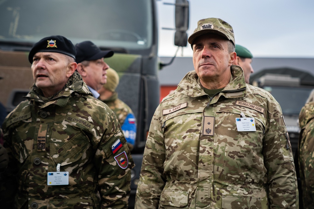 TRIDENT JUNCTURE 2018 - OCT 30 - Slovenia Montenegro