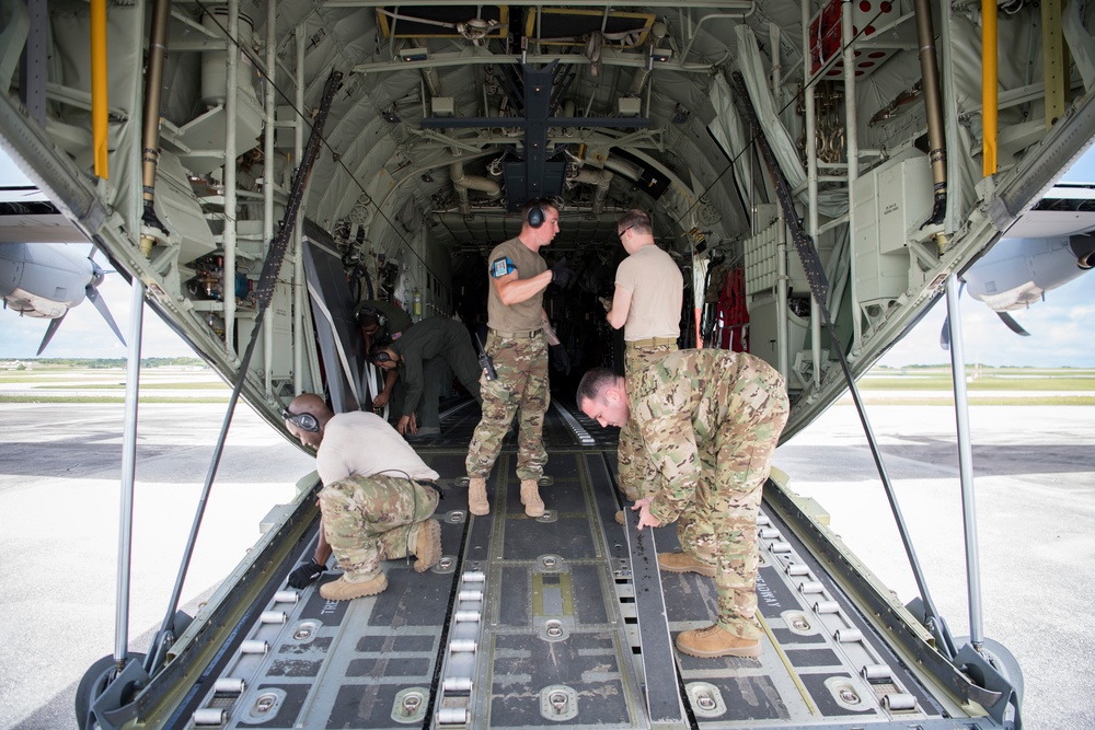 36th Airlift Squadron Provides Typhoon Yutu Relief Efforts