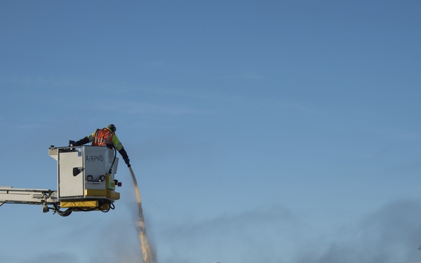 Belgian F-16s fly in formation during Exercise Trident Juncture 18
