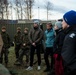 Members of the Norwegian Youth Party visit Marines in Norway during Exercise Trident Juncture 18