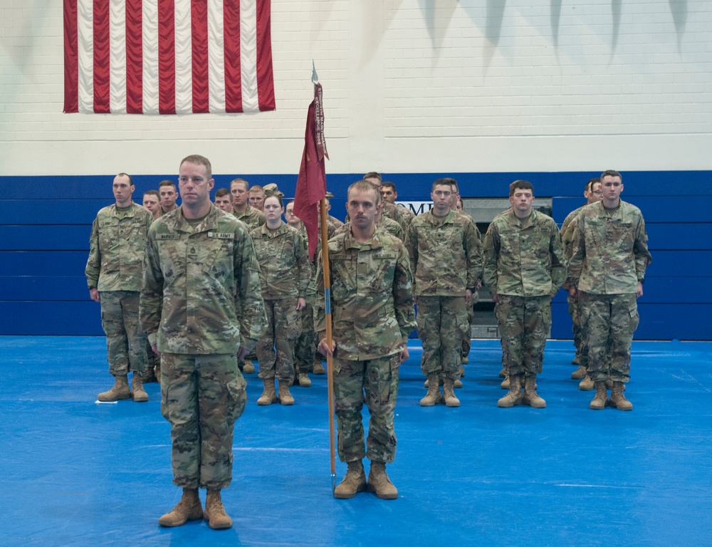 Charlie Battery, 2-263rd ADA BN and Charlie Battery, 1-174th ADA Regiment Casing and Uncasing Ceremony