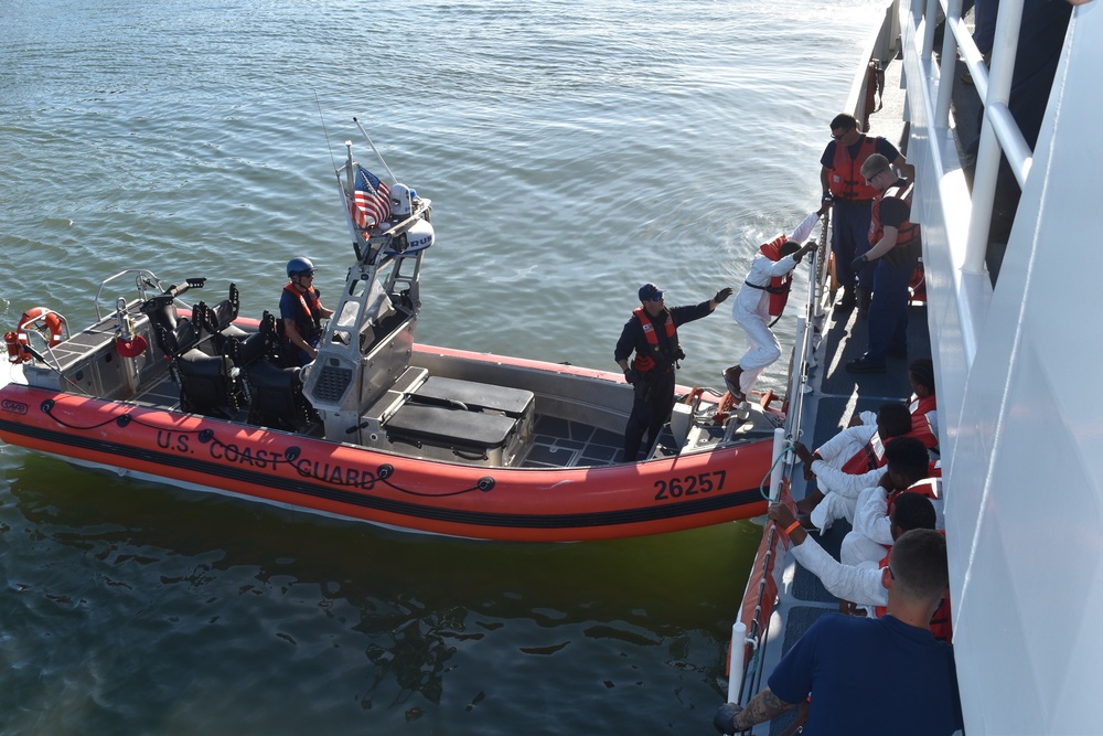 Coast Guard returns 24 migrants to the Dominican Republic following at-sea interdiction off Punta Cana