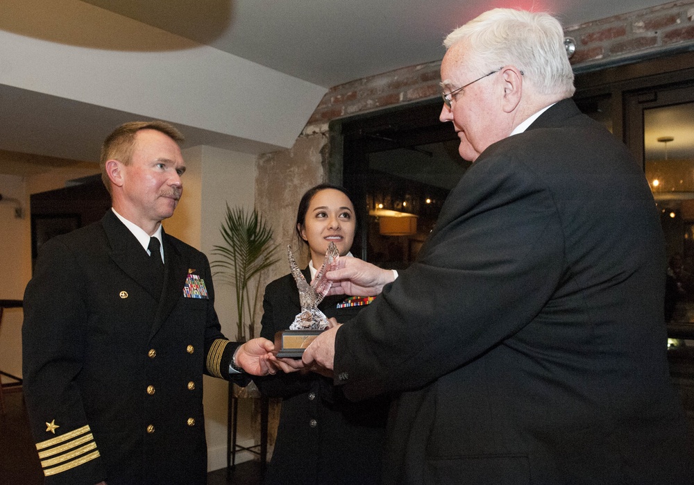 GHWB Sailors Recieve John C. Stennis Awards