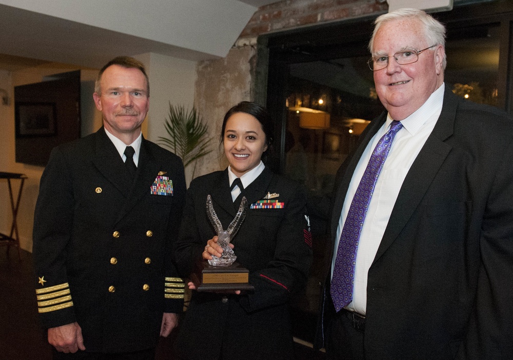 GHWB Sailors Recieve John C. Stennis Awards