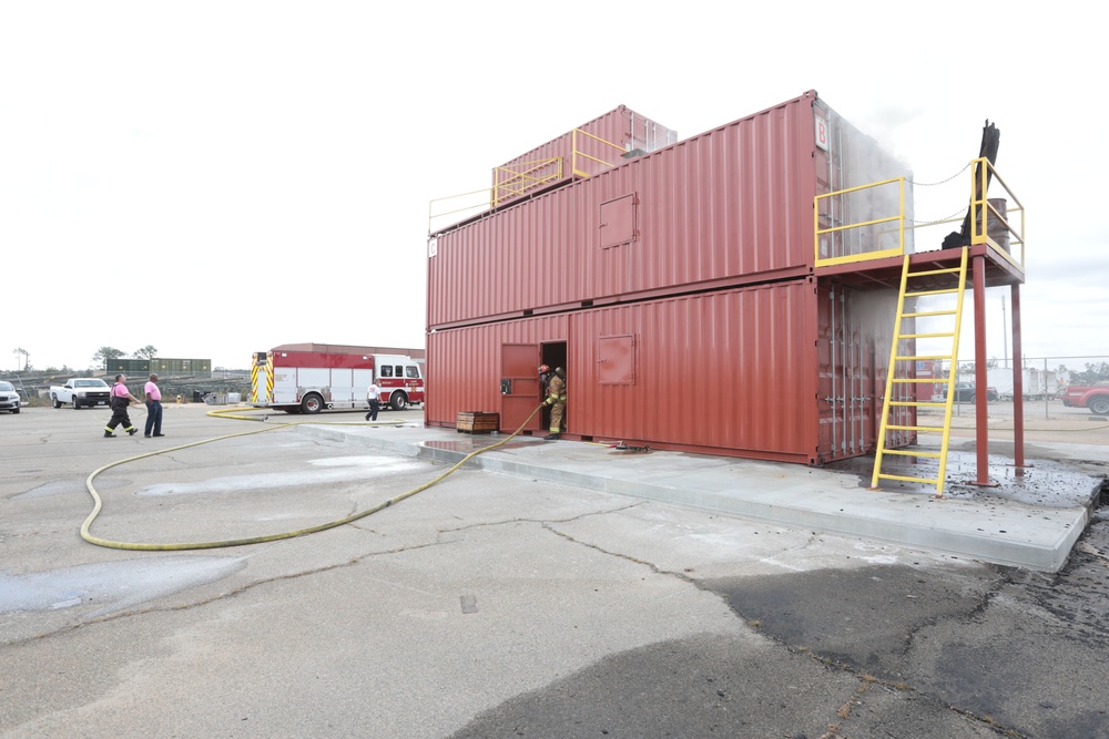 MCFD holds live structural fire training