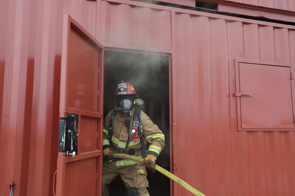 MCFD holds live structural fire training