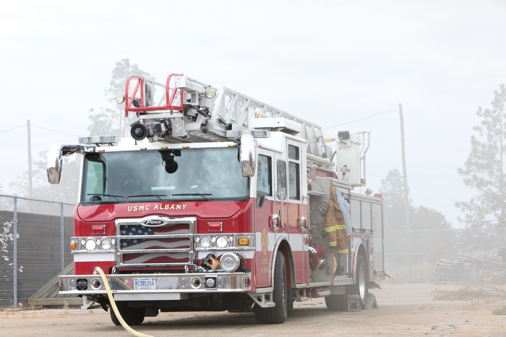 MCFD holds live structural fire training