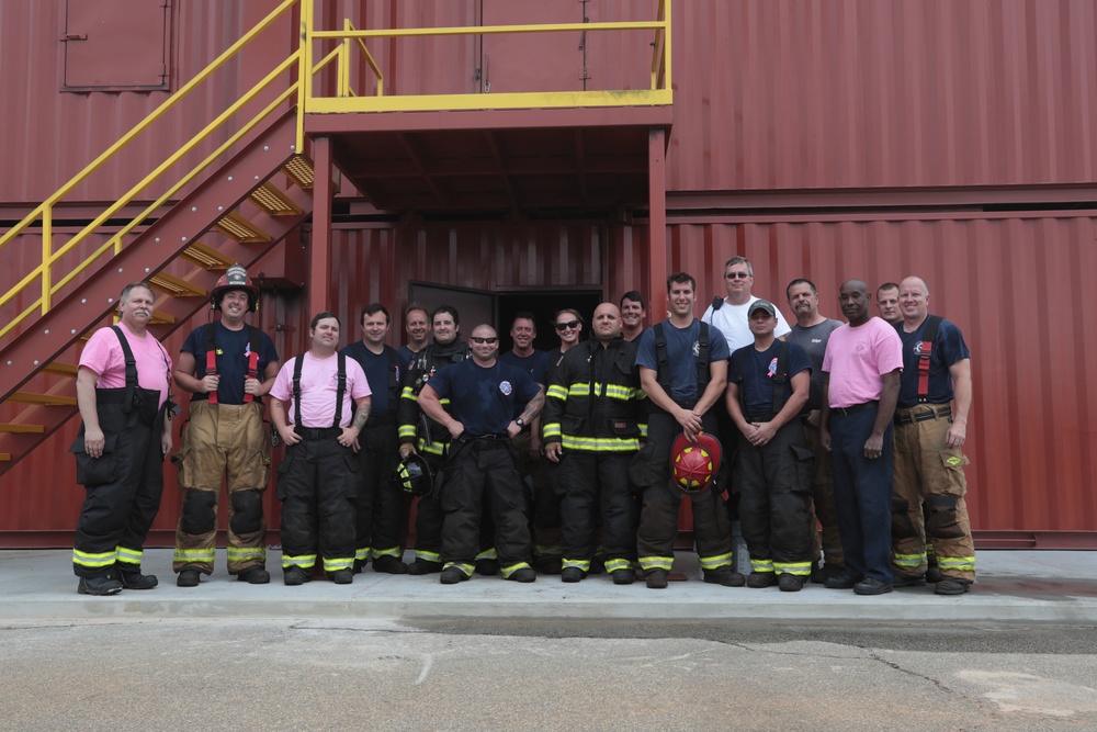 MCFD holds live structural fire training