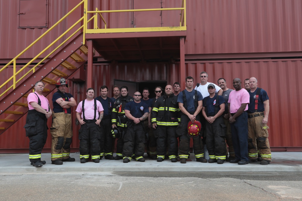 MCFD holds live structural fire training