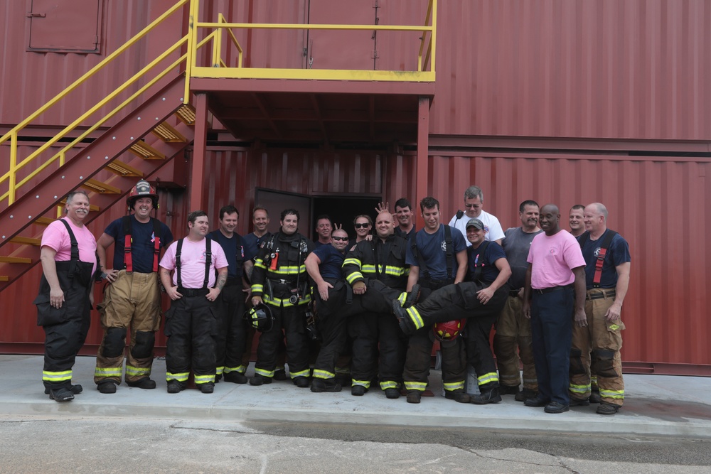 MCFD holds live structural fire training