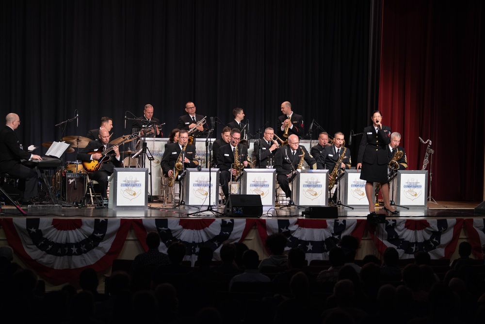 U.S. Navy Band Commodores perform in Thomasville