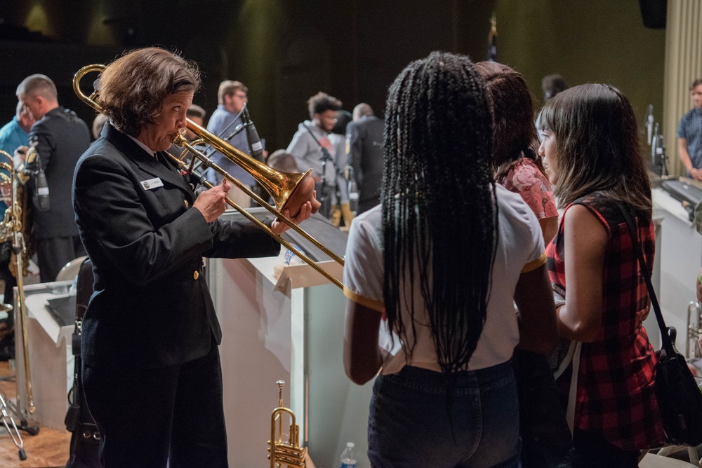 U.S. Navy Band Commodores perform in Thomasville