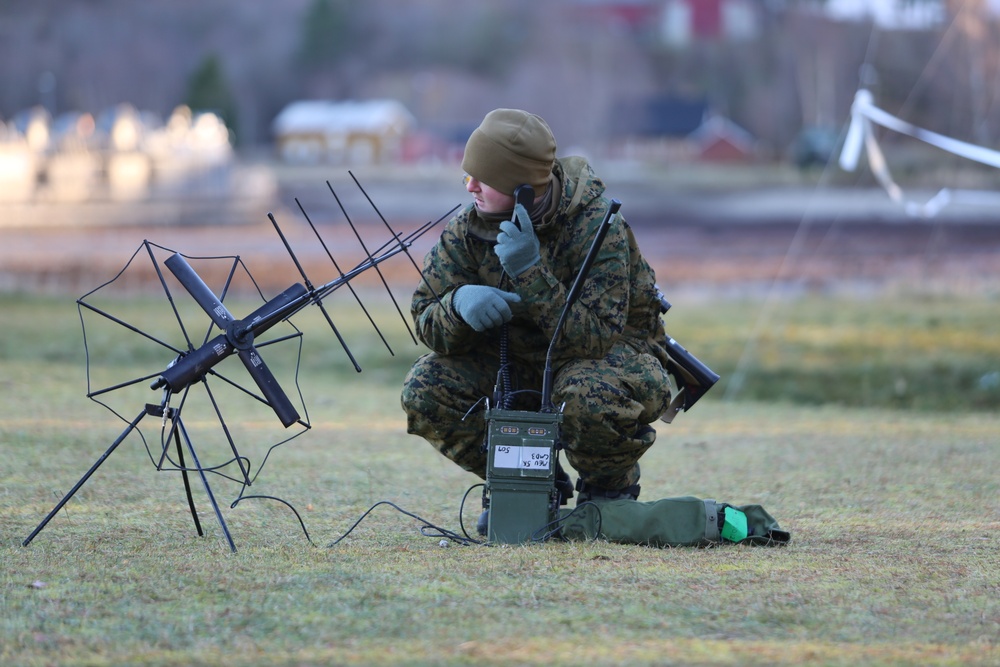 U.S. Marines and Sailors attack the beach during Trident juncture 2018