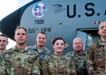 Joint National Guard Color Guard Honors Ally