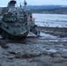 U.S. Marines and Sailors attack the beach during Trident juncture 2018