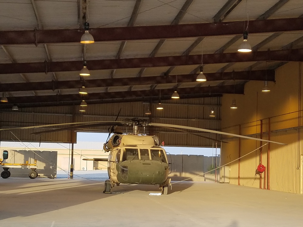 Construction project provides functional space for Afghan Air Force aircraft